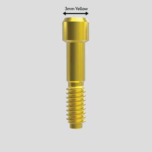 3mm Yellow Implant
